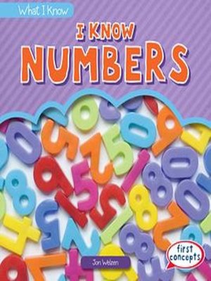 cover image of I Know Numbers